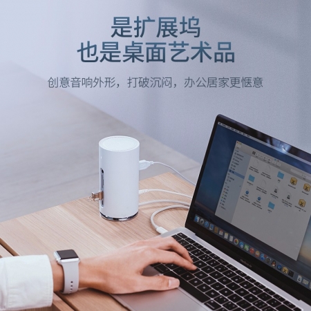 天富音响概念款USB-C扩展坞